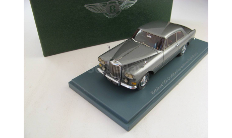 BENTLEY SIII Continental Park Ward Pewter FHC 63-65, масштабная модель, 1:43, 1/43, Neo Scale Models