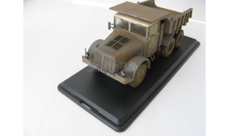 TATRA-147 DC-5 самосвал Серый со следами эксплуатации, масштабная модель, scale43, AVD Models