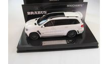 Brabus 850 Widestar XL based on AMG GLS 63 2017 white metallic, масштабная модель, scale43, Minichamps, Mercedes-Benz