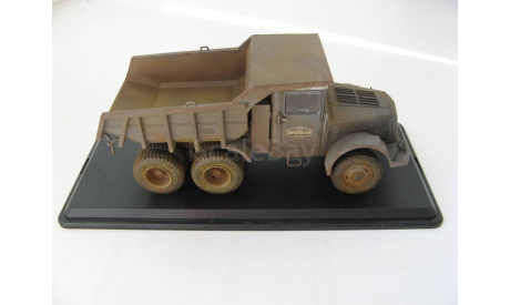 TATRA-147 DC-5 самосвал Серый со следами эксплуатации, масштабная модель, scale43, AVD Models