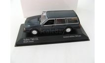 Volvo 740 GL 1986 dark green metallic, масштабная модель, Minichamps, scale43