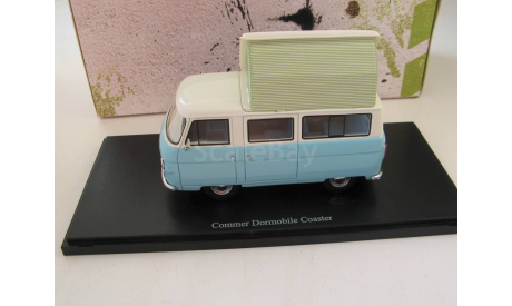 Commer Dormobile Coaster light blue/white, масштабная модель, 1:43, 1/43, AutoCult