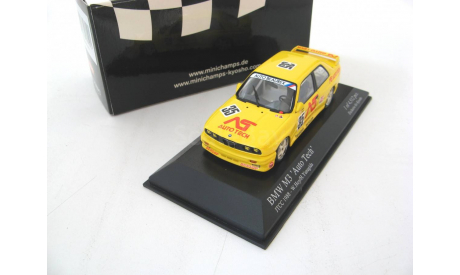 BMW M3 E30 No.35, JTCC Hoy/Yanagida 1988 г., масштабная модель, scale43, Minichamps
