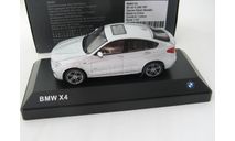 BMW X4 (F26) 2015 silver, масштабная модель, HERPA, scale43