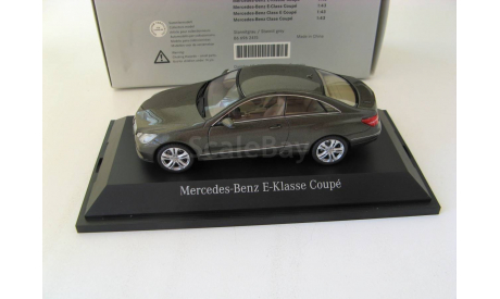 Mercedes-Benz E-Class Coupe C207 stannite gray, масштабная модель, scale43, Schuco