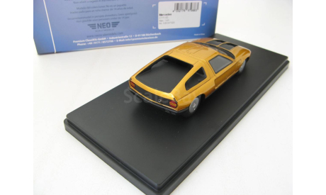 Mercedes-Benz C111-IID concept car 1976 orange/black, масштабная модель, scale43, Neo Scale Models