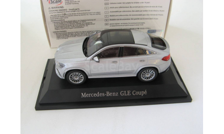 Mercedes-Benz GLE Coupe (C167) 2020 silver, масштабная модель, iScale, scale43