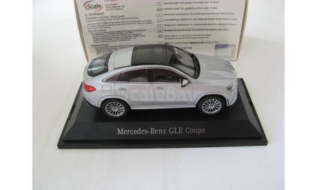 Mercedes-Benz GLE Coupe (C167) 2020 silver, масштабная модель, iScale, scale43