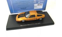 Mercedes-Benz C111-IID concept car 1976 orange/black, масштабная модель, 1:43, 1/43, Neo Scale Models