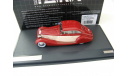 DELAGE D8 105S Aerodynamic Coupe 1935 Maroon/White Дефект!, масштабная модель, Matrix, scale43