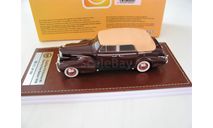 Cadillac V16 Series 90 Sedan Convertible 1938 darkred brown, масштабная модель, GLM, scale43