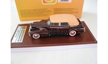 Cadillac V16 Series 90 Sedan Convertible 1938 darkred brown, масштабная модель, scale43, GLM