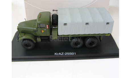 КрАЗ-255Б бортовой с тентом 1969 г. NVA, масштабная модель, 1:43, 1/43, Premium Classixxs