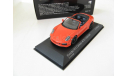 Porsche 911 (991 II) Carrera 4 GTS cabriolet 2016 Lava orange, масштабная модель, Minichamps, scale43