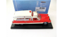 CADILLAC S&S Ambulance (скорая медицинская помощь) 1966 Red/White SALE!, масштабная модель, scale43, Neo Scale Models