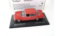 Mercedes-Benz 200D (W115) 1968 red, масштабная модель, scale43, Minichamps