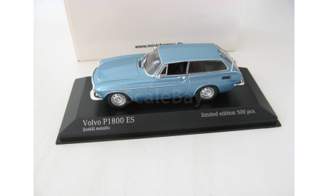 Volvo P1800 ES 1971 ice blue metallic, масштабная модель, scale43, Minichamps