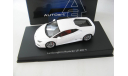 Lamborghini Huracan LP610-4 2014 mat white, масштабная модель, scale43, Autoart