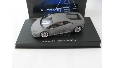 Lamborghini Huracan LP610-4 2014 mat gray, масштабная модель, scale43, Autoart