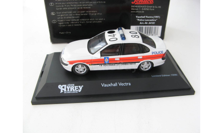 Vauxhall Vectra 1997 ’Police Lancashire’. Редкий Шуко!, масштабная модель, scale43, Schuco, Vauxhall Motors