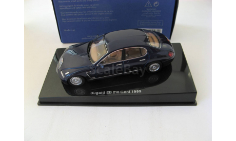 Bugatti EB 118 Geneva motor Show 1999 blue metallic, масштабная модель, scale43, Autoart