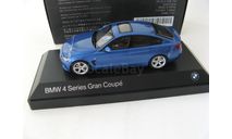 BMW 4 Series (F36) Gran Coupe blue, масштабная модель, scale43, Kyosho