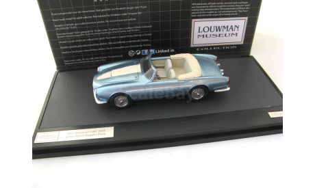 MASERATI A6G 2000 Frua Spider 1956 Metallic Blue, масштабная модель, 1:43, 1/43, Matrix