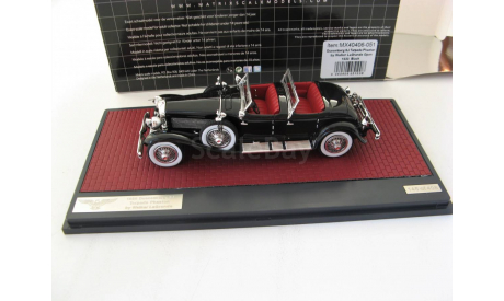 Duesenberg SJ Torpedo Phaeton by Walker LaGrande 1930 black, масштабная модель, 1:43, 1/43, Matrix