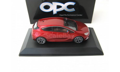 Opel Astra J OPC red metallic, масштабная модель, scale43, Motorart