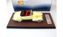 Cadillac V16 Convertible coupe Open Top 1938 cream yellow, масштабная модель, scale43, GLM