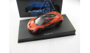 McLaren P1 2013 volcano Orange, масштабная модель, 1:43, 1/43, Autoart