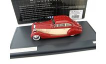 DELAGE D8 105S Aerodynamic Coupe 1935 Maroon/White, масштабная модель, scale43, Matrix