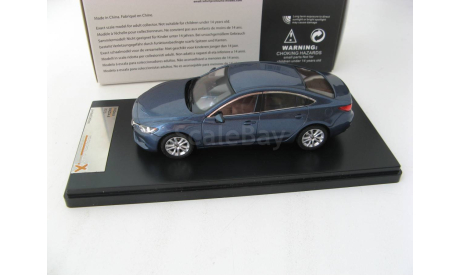 Mazda 6 blue 2013, масштабная модель, Premium X, scale43