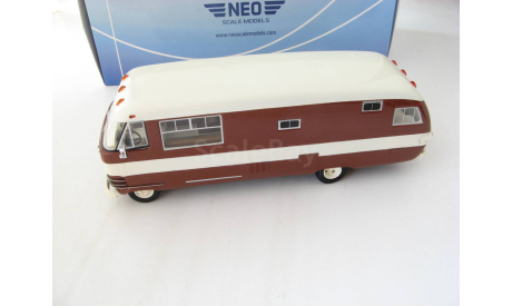 Dodge Travco brown/white, масштабная модель, scale43, Neo Scale Models