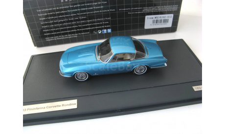 CHEVROLET CORVETTE Pininfarina Rondine II 1964 Blue Metallic, масштабная модель, scale43, Matrix