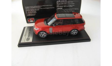 Range Rover 2017 red metallic, масштабная модель, scale43, LCD Models