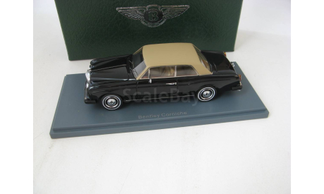 BENTLEY CORNICHE FHC 1977 Black/Beige, масштабная модель, scale43, Neo Scale Models