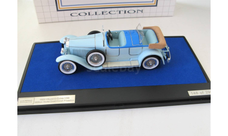 HISPANO Suiza H6B Million-Guiet Dual-Cowl Phaeton 1924 Blue, масштабная модель, scale43, Matrix, Hispano-Suiza