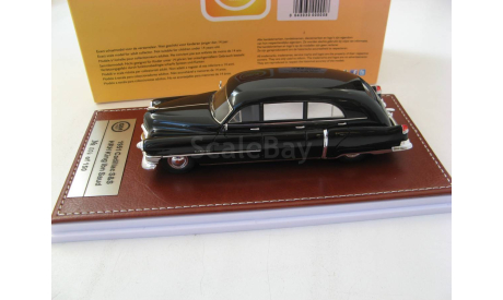 CADILLAC S&S Limousine King lbn Saud (первого короля Саудовской Аравии) 1951 Black, масштабная модель, scale43, GLM