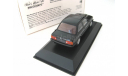 BMW 3 series (E30) 1989 black, масштабная модель, Minichamps, scale43