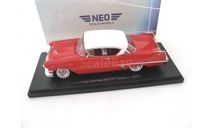 CADILLAC Series 62 Hardtop Coupe red/white, масштабная модель, Neo Scale Models, scale43