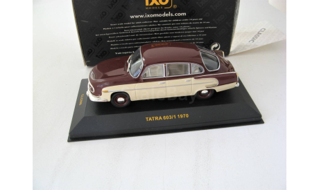 Tatra 603/1 red/beige 1970 г., масштабная модель, 1:43, 1/43, IXO Road (серии MOC, CLC)