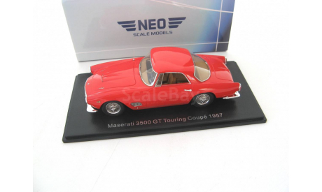 Maserati 3500 GT Touring Coupe 1957 red, масштабная модель, scale43, Neo Scale Models