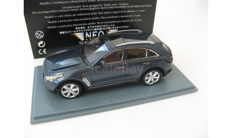 Infiniti FX50S blue metallic 2010, масштабная модель, scale43, Neo Scale Models