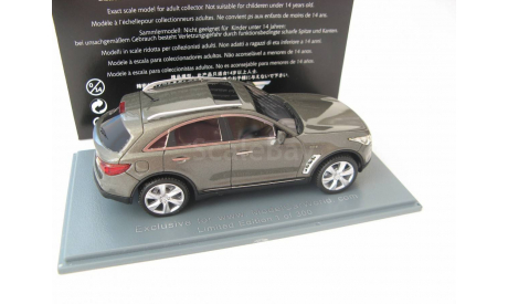 Infiniti FX50S grey metallic 2010 Lim.300 pcs., масштабная модель, scale43, Neo Scale Models