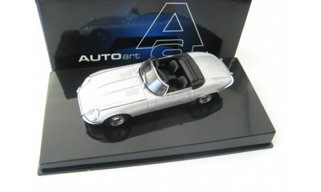 Jaguar E-type Roadster Series III V12 (silver), масштабная модель, 1:43, 1/43, Autoart