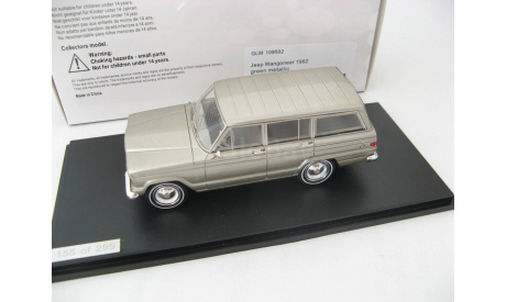 Jeep Wagoneer 1962 light gold SALE!, масштабная модель, 1:43, 1/43, GLM