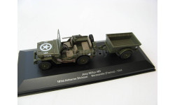 JEEP Willys с прицепом  101st Airborne Division Normandie Франция 1944