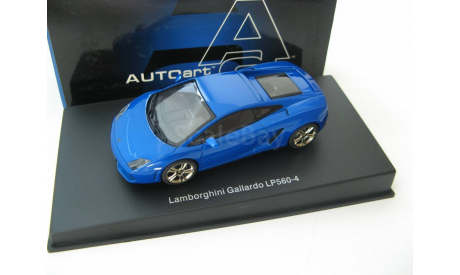 Lamborghini Gallardo LP560-4 (blue), масштабная модель, 1:43, 1/43, Autoart