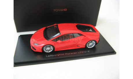 Lamborghini Huracan LP610-4 2014 red, масштабная модель, scale43, Kyosho